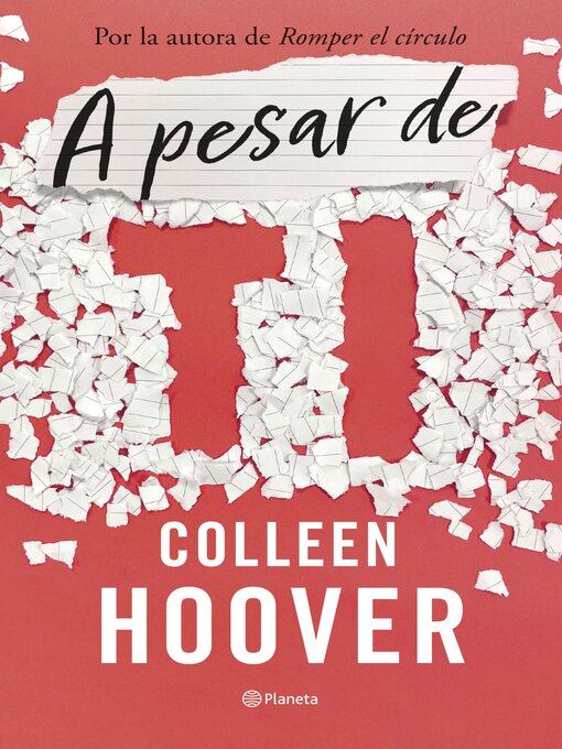 Title details for A pesar de ti by Colleen Hoover - Available